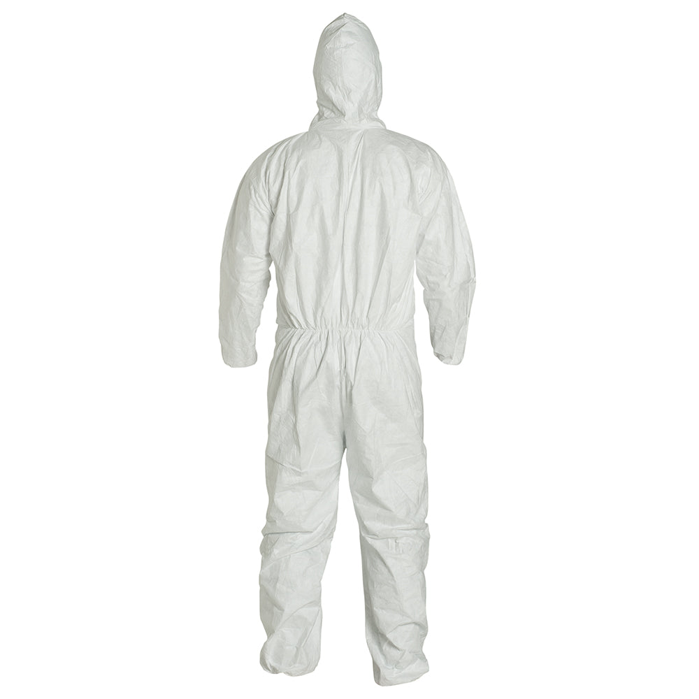 Dupont TYVEK® 400 - Coverall w/ Resp. Fit Hood, Elastic Wrists and Ankles