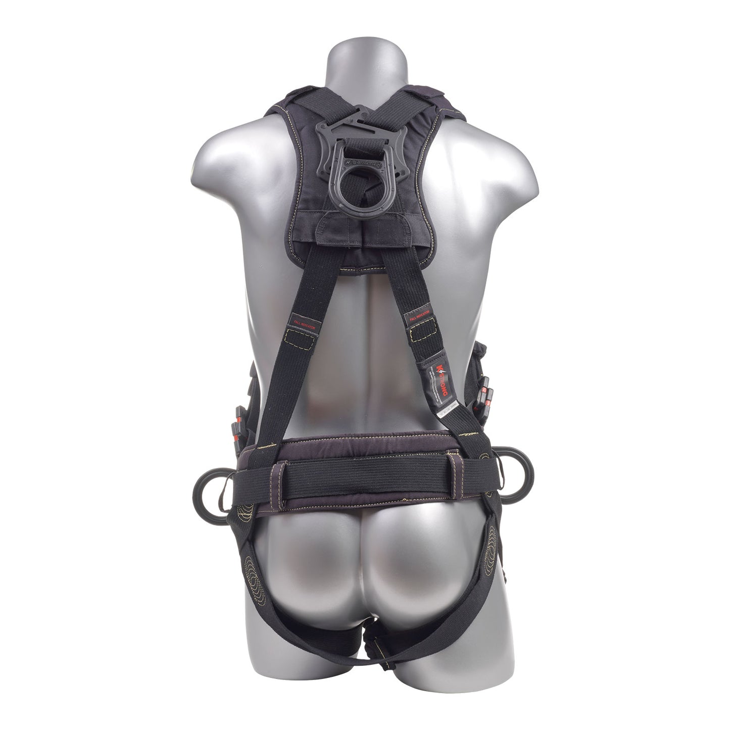 KStrong® Kapture™ Element Arc Flash Rated 5-Point Full Body Harness Padded with Belt, 3 D-rings, Mating Buckle Legs and Chest (ANSI)