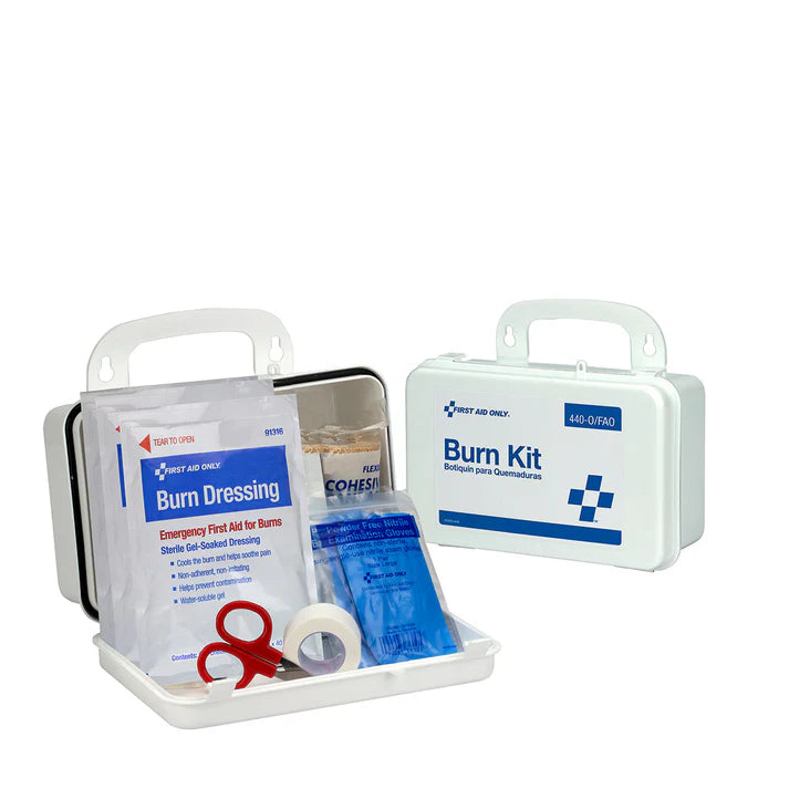 First Aid Only Burn Care Kit, Plastic Case