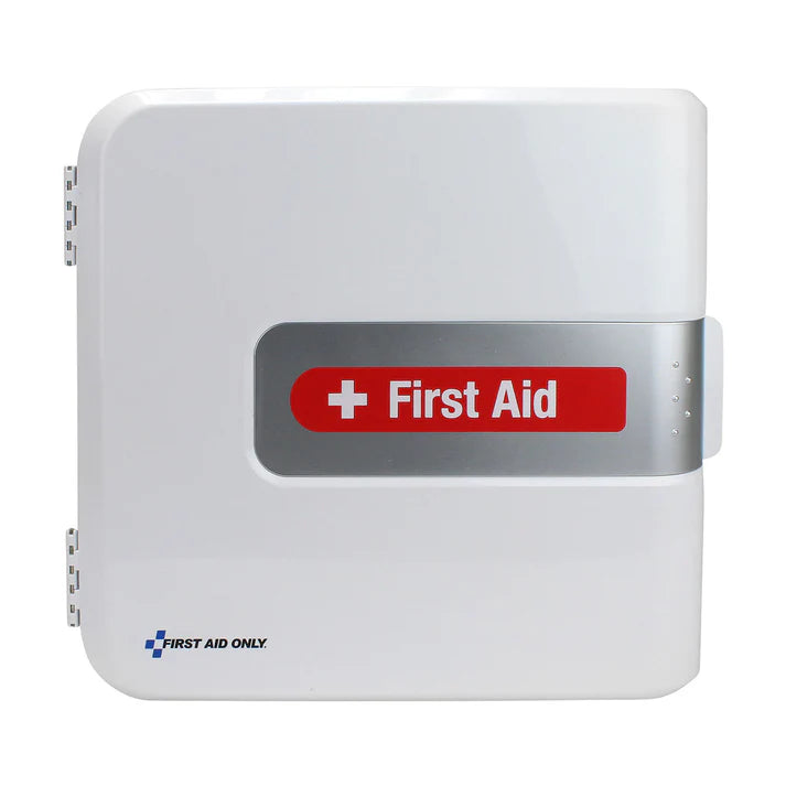 First Aid Only SmartCompliance Complete ANSI A Plastic Food Service Cabinet, ANSI 2021 Compliant