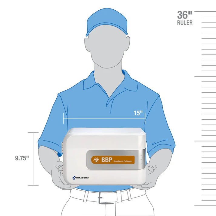 First Aid Only SmartCompliance Complete Bloodborne Pathogen Station