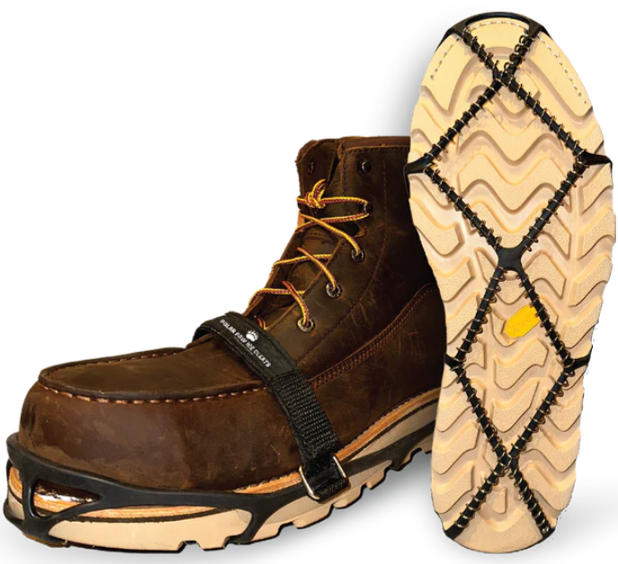 Polar Paw Ice Cleats for Commercial Winter Fleets and Outdoor Crews