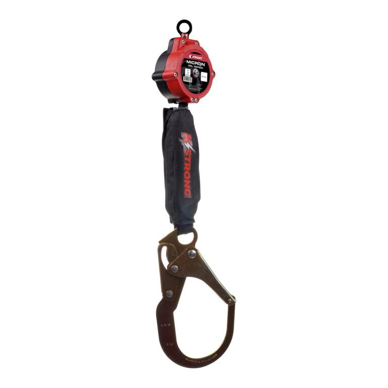 KStrong® 6 ft. Micron™ SRL with Rebar Hook (ANSI) – Harness Connector Included