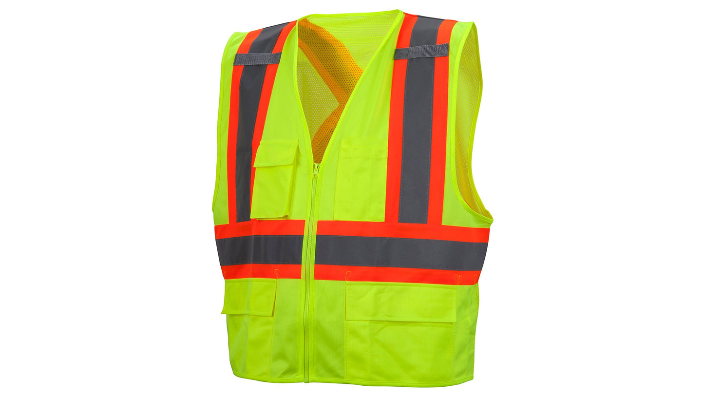 Pyramex RCZ24 X-back hi-vis vest
